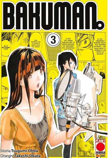 Bakuman. New edition. Vol. 3 - Tsugumi Ohba - copertina