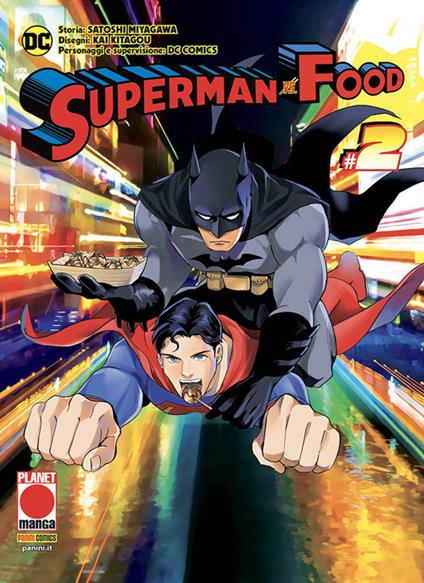 Superman vs. food. Vol. 2 - Satoshi Miyagawa,Kai Kitagou - copertina