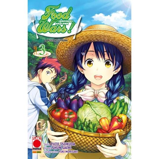 Food wars!. Vol. 3: La ricetta suprema - Yuto Tsukuda,Shun Saeki,Yuki Morisaki - copertina