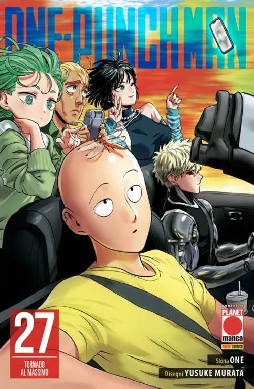 One-Punch Man. Vol. 27: Tornado al massimo - One - copertina