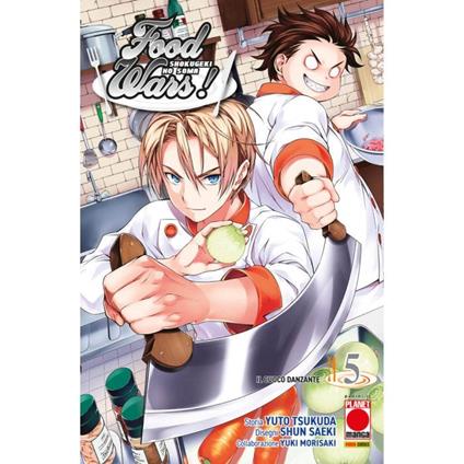 Food wars!. Vol. 5: Il cuoco danzante - Yuto Tsukuda,Shun Saeki,Yuki Morisaki - copertina