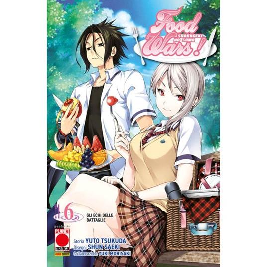 Food wars. Vol. 6: Gli echi delle battaglie - Yuto Tsukuda,Shun Saeki,Yuki Morisaki - copertina