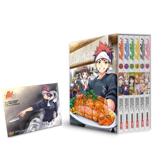 Food wars! Cofanetto. Ediz. speciale. Vol. 1-6 - Yuto Tsukuda,Shun Saeki,Yuki Morisaki - copertina