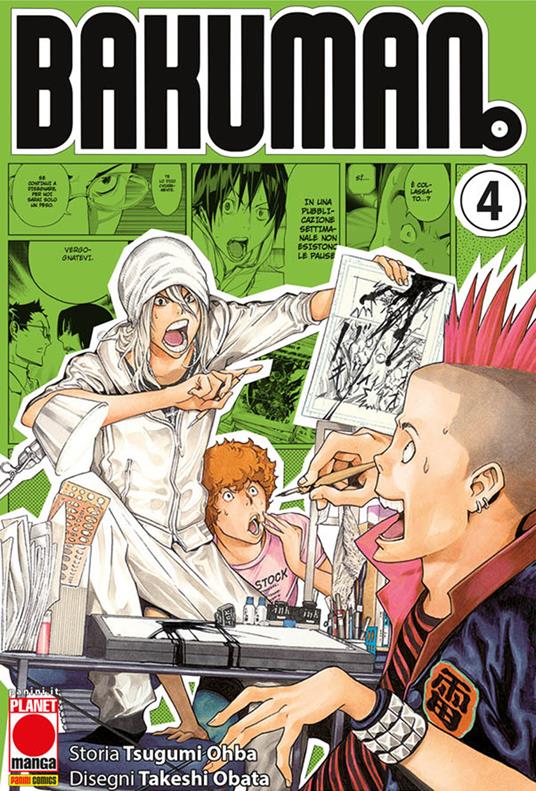 Bakuman. New edition. Vol. 4 - Tsugumi Ohba - copertina