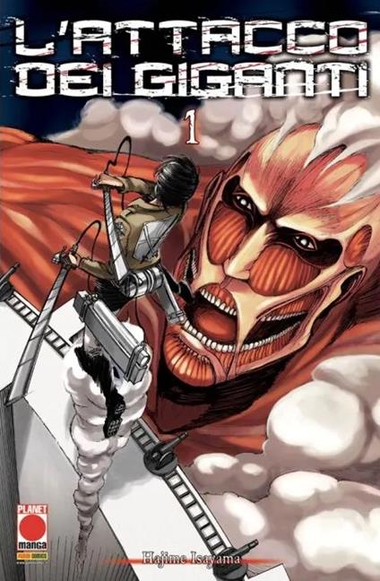 L'attacco dei giganti. Vol. 1 - Hajime Isayama - copertina