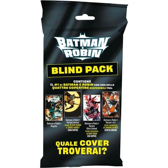 Batman e Robin. Blind pack. Vol. 1 - Joshua Williamson - copertina