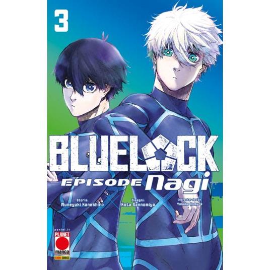 Blue lock. Episode Nagi. Vol. 3 - Muneyuki Kaneshiro,Yusuke Nomura - copertina