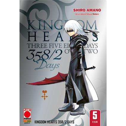 Kingdom hearts silver. 358/2 Days. Vol. 5 - Shiro Amano - copertina