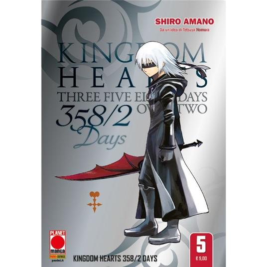 Kingdom hearts silver. 358/2 Days. Vol. 5 - Shiro Amano - copertina