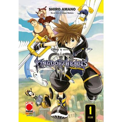 Kingdom Hearts III. Vol. 1 - Shiro Amano,Tetsuya Nomura - copertina