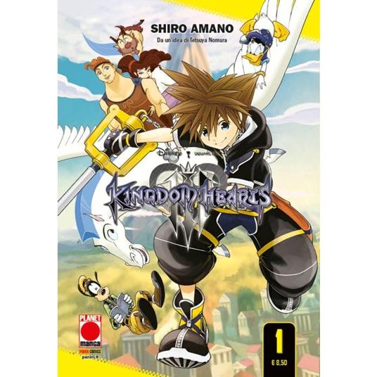 Kingdom Hearts III. Vol. 1 - Shiro Amano,Tetsuya Nomura - copertina