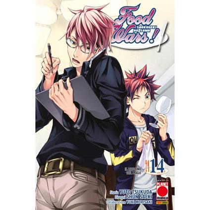Food wars!. Vol. 14: Il ritorno del mago - Yuto Tsukuda,Shun Saeki,Yuki Morisaki - copertina