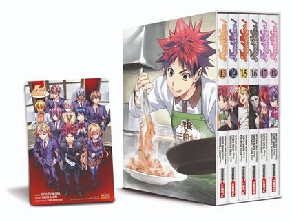 Food wars! Cofanetto. Con cartolina. Vol. 13-18 - Yuto Tsukuda,Shun Saeki,Yuki Morisaki - copertina