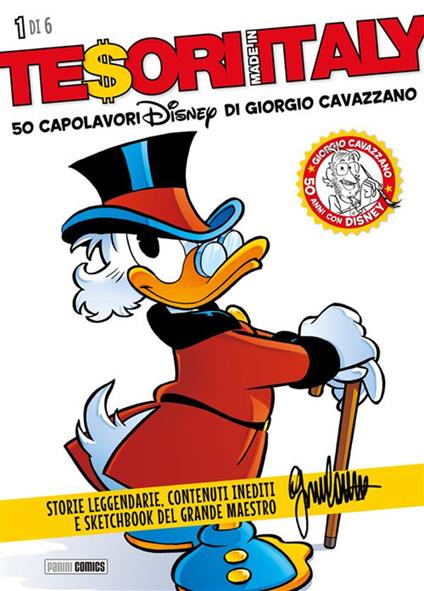 Tesori made In Italy. 50 capolavori Disney di Giorgio Cavazzano. Vol. 1 - Giorgio Cavazzano - ebook