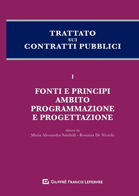 Trattato sui contratti pubblici. Vol. 1 - copertina