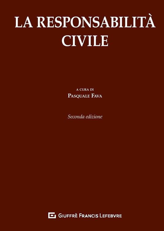 La responsabilità civile - copertina