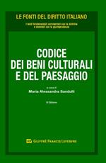 Codice dei beni culturali e del paesaggio