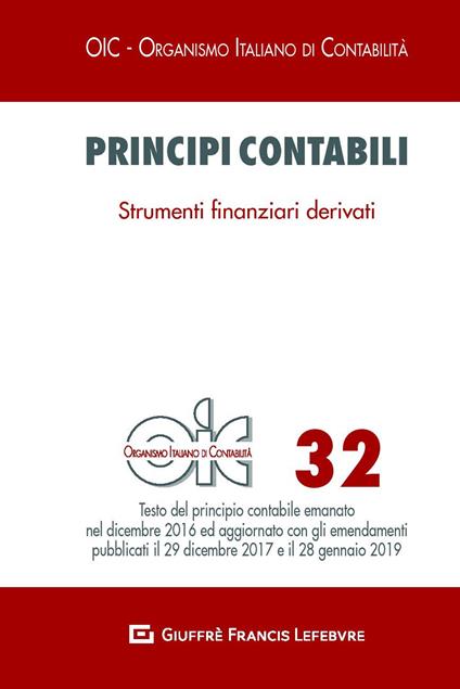 OIC 32. Strumenti finanziari derivati - copertina