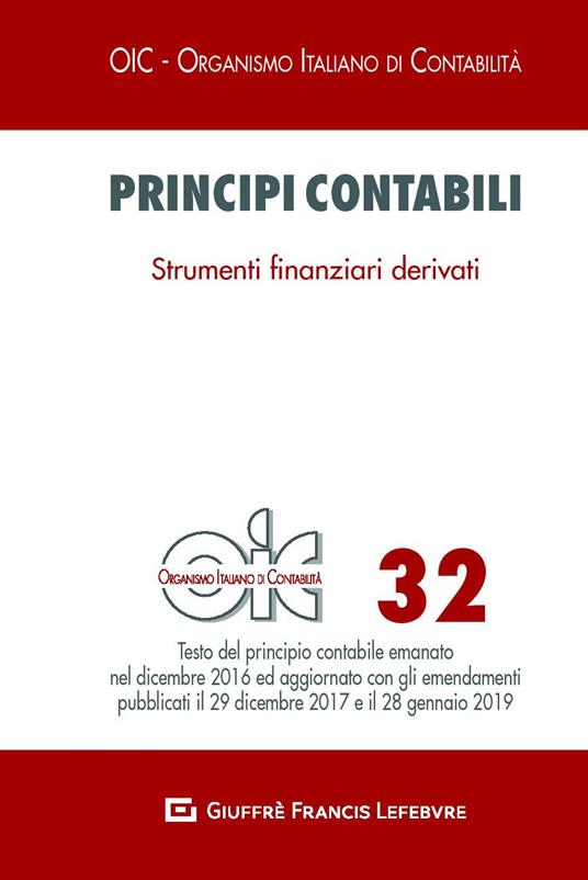 OIC 32. Strumenti finanziari derivati - copertina