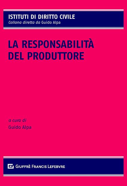 La responsabilità del produttore - copertina