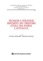 Tecniche e strategie difensive nel processo civile tra storia e attualità