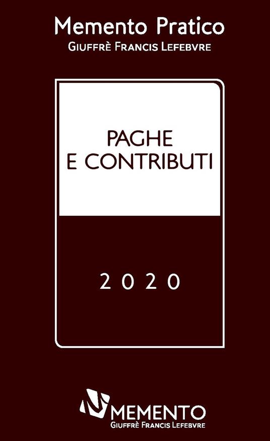 Paghe e contributi 2020 - copertina