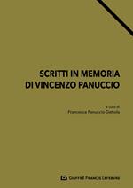 Scritti in memoria di Vincenzo Panuccio