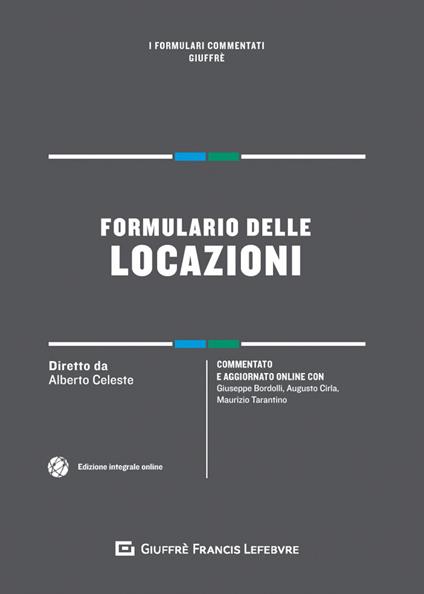 Formulario delle locazioni - copertina