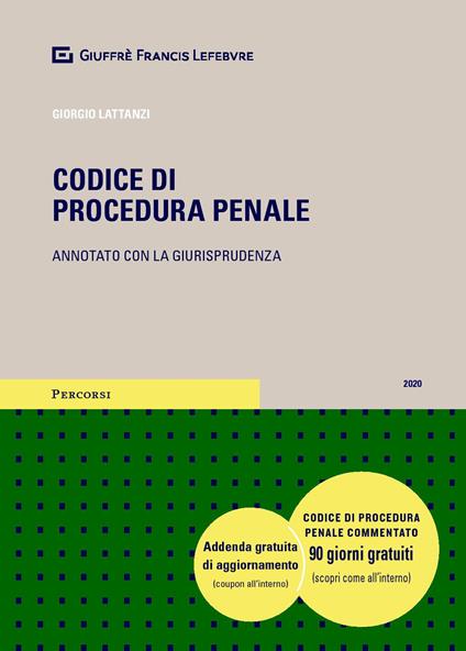 Codice di procedura penale - copertina