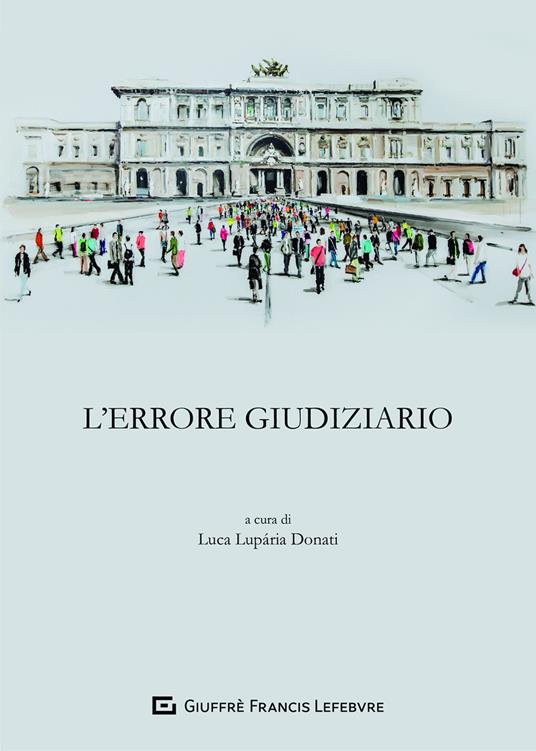 L'errore giudiziario - copertina