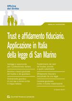 Trust e affidamento fiduciario. Applicazione in Italia della legge di San Marino