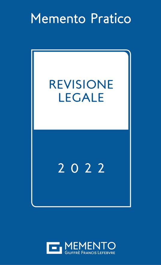 Revisione legale - copertina