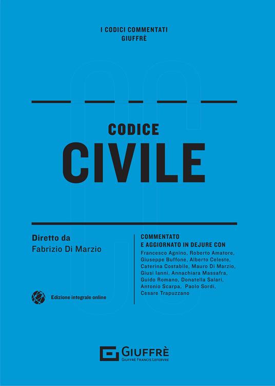 Codice civile commentato - copertina