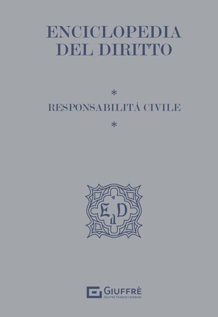 Enciclopedia del diritto - Raffaele D'Ambrosio - copertina