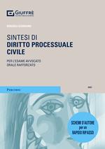 Sintesi di diritto processuale civile