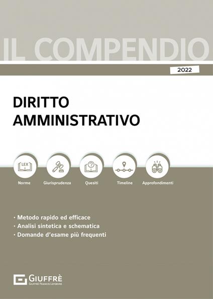 Compendio di diritto amministrativo - Alberto Filippini - copertina