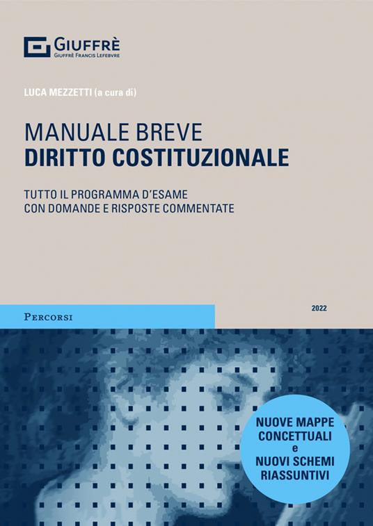Diritto costituzionale. Manuale breve - Luca Mezzetti - copertina