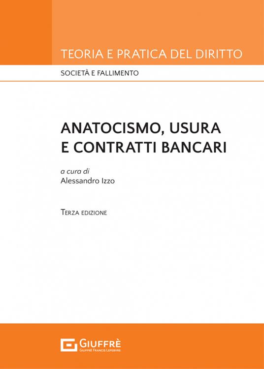 Anatocismo, usura e contratti bancari - copertina