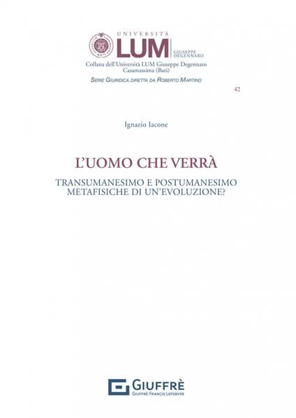 L' uomo che verrà - Ignazio Iacone - copertina