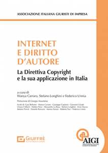 Libro internet e diritto d'autore 