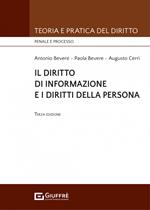 Il diritto di informazione e i diritti della persona