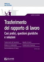 Trasferimento del rapporto di lavoro