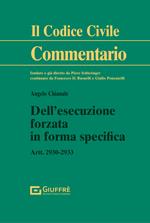 Dell'esecuzione forzata in forma specifica