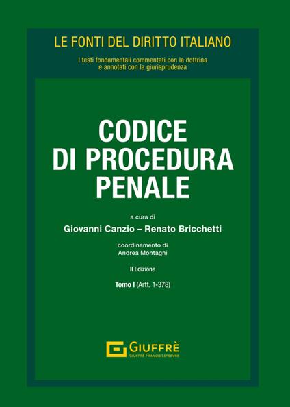 Codice di procedura penale - copertina