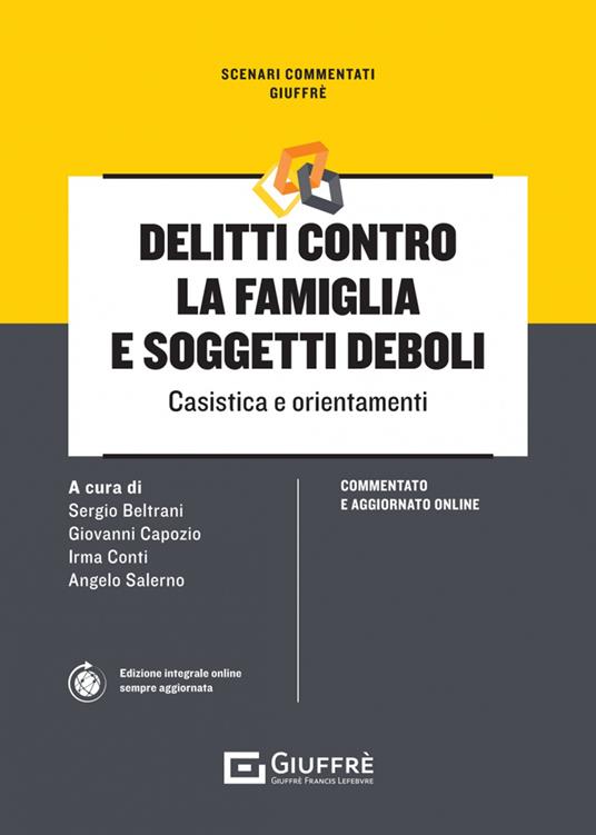 Delitti contro la famiglia - copertina