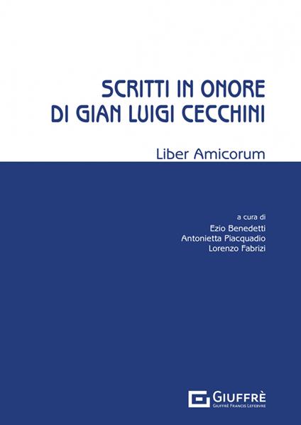 Scritti in onore di Gian Luigi Cecchini - copertina
