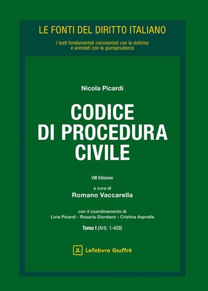 Codice di procedura civile - copertina