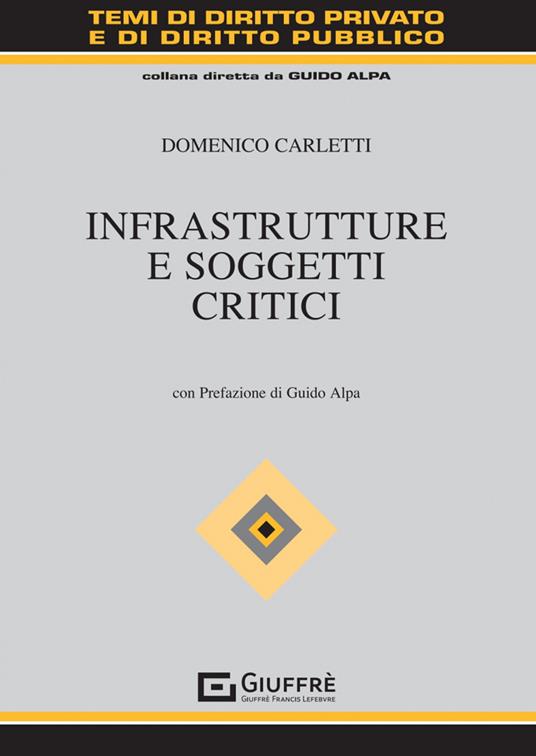 Infrastrutture e soggetti critici - Carletti Domenico - copertina