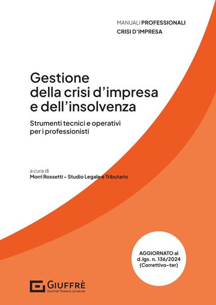 Gestione della crisi d'impresa e dell'insolvenza - copertina