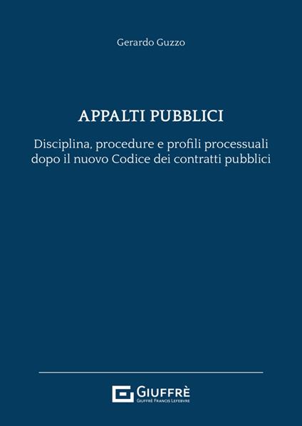 Appalti pubblici - Gerardo Guzzo - copertina